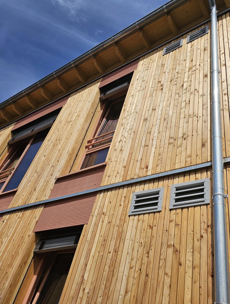 Modulbyggnad med decentraliserat ventilationssystem från Airmaster