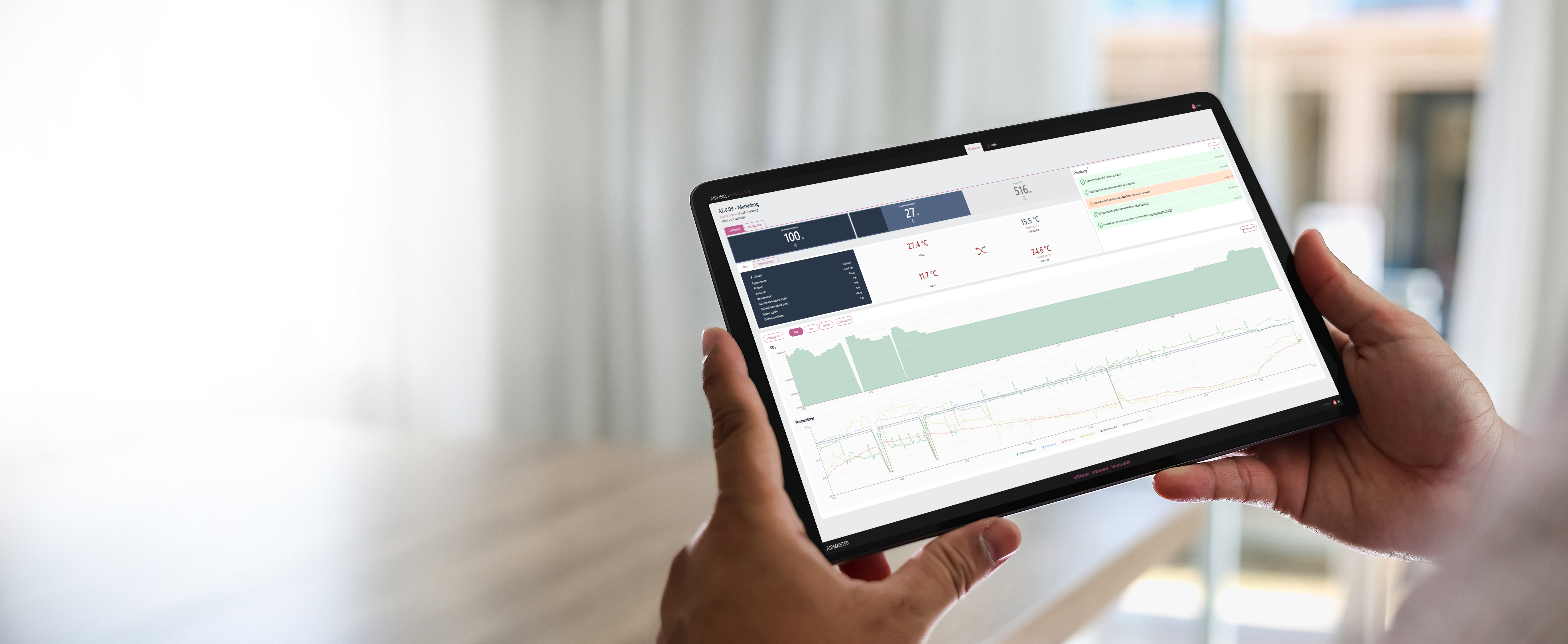 Styrning och driftav ventilationsanläggningar